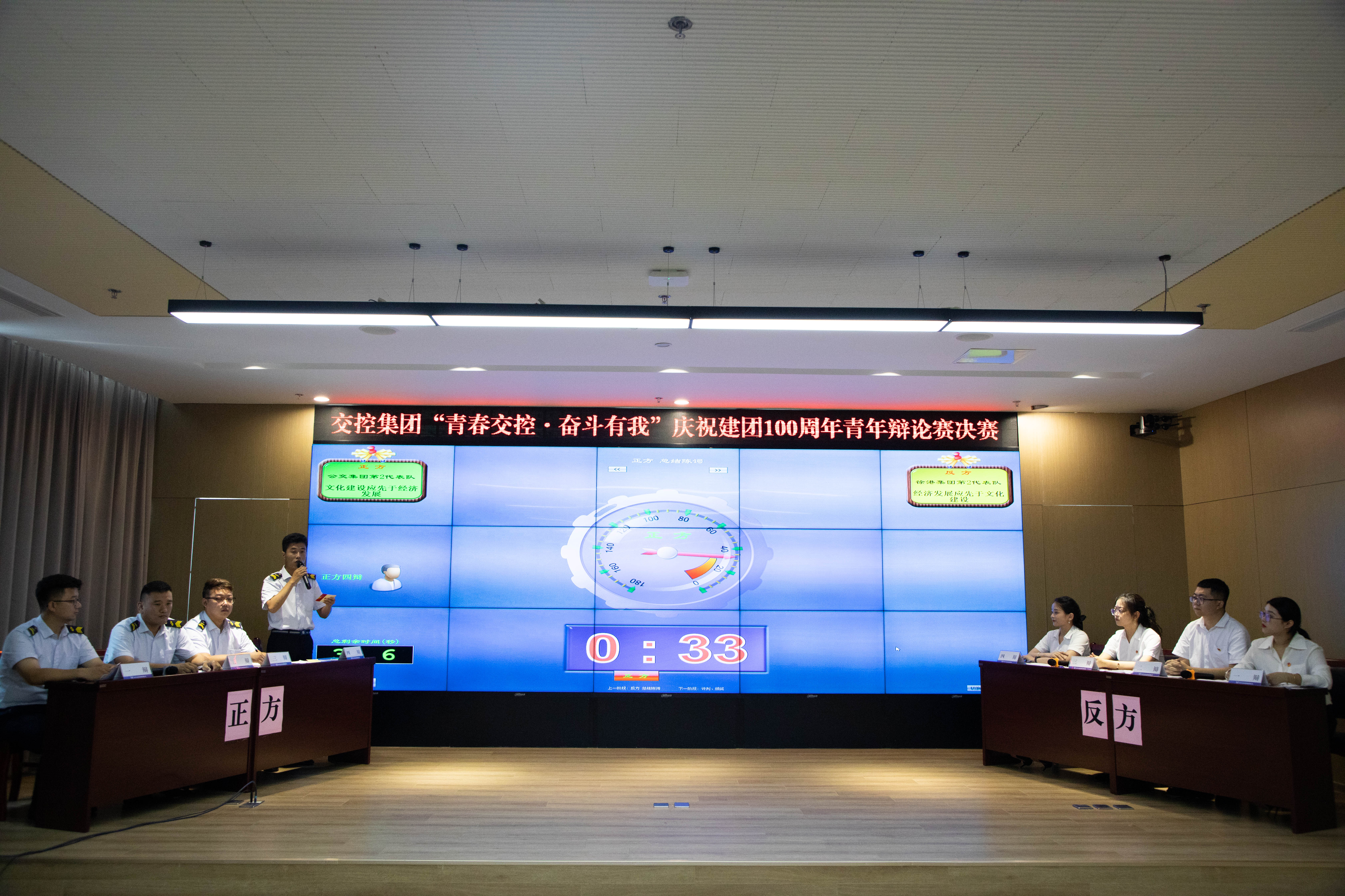 交控集團慶建團百年青年辯論賽圓滿(mǎn)落幕