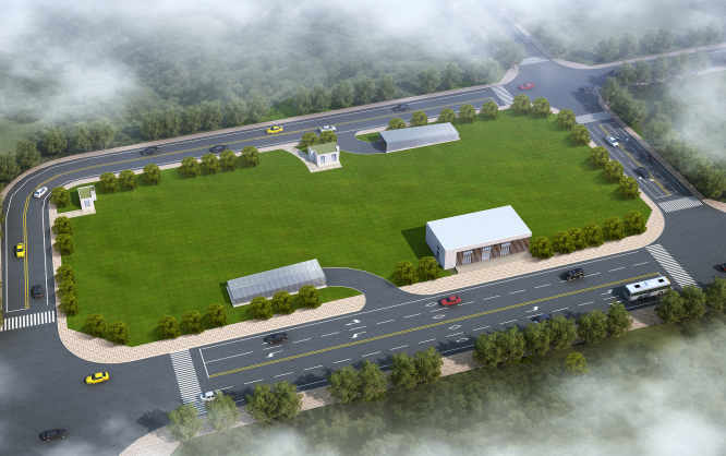 辛山公園地下停車(chē)場(chǎng)完成竣工驗收